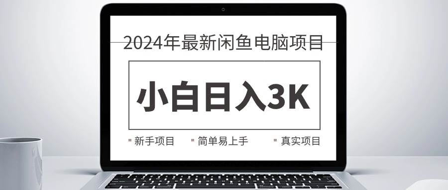 2024最新闲鱼卖电脑项目，新手小白日入3K+，最真实的项目教学-舒阳传媒网