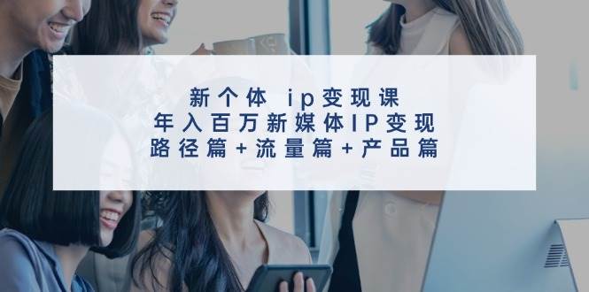 新个体 ip变现课，年入百万新媒体IP变现，路径篇+流量篇+产品篇-舒阳传媒网