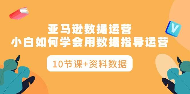 图片[1]-亚马逊数据运营，小白如何学会用数据指导运营（10节课+资料数据）-舒阳传媒网